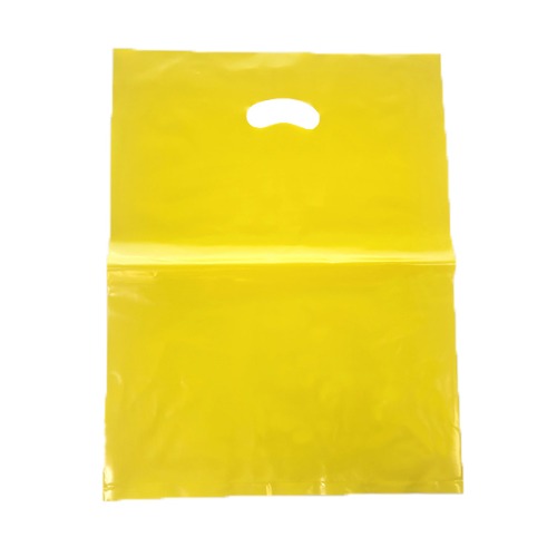 PE 손잡이 봉투 50매  [노랑, 30 x 39 cm] - 품절
